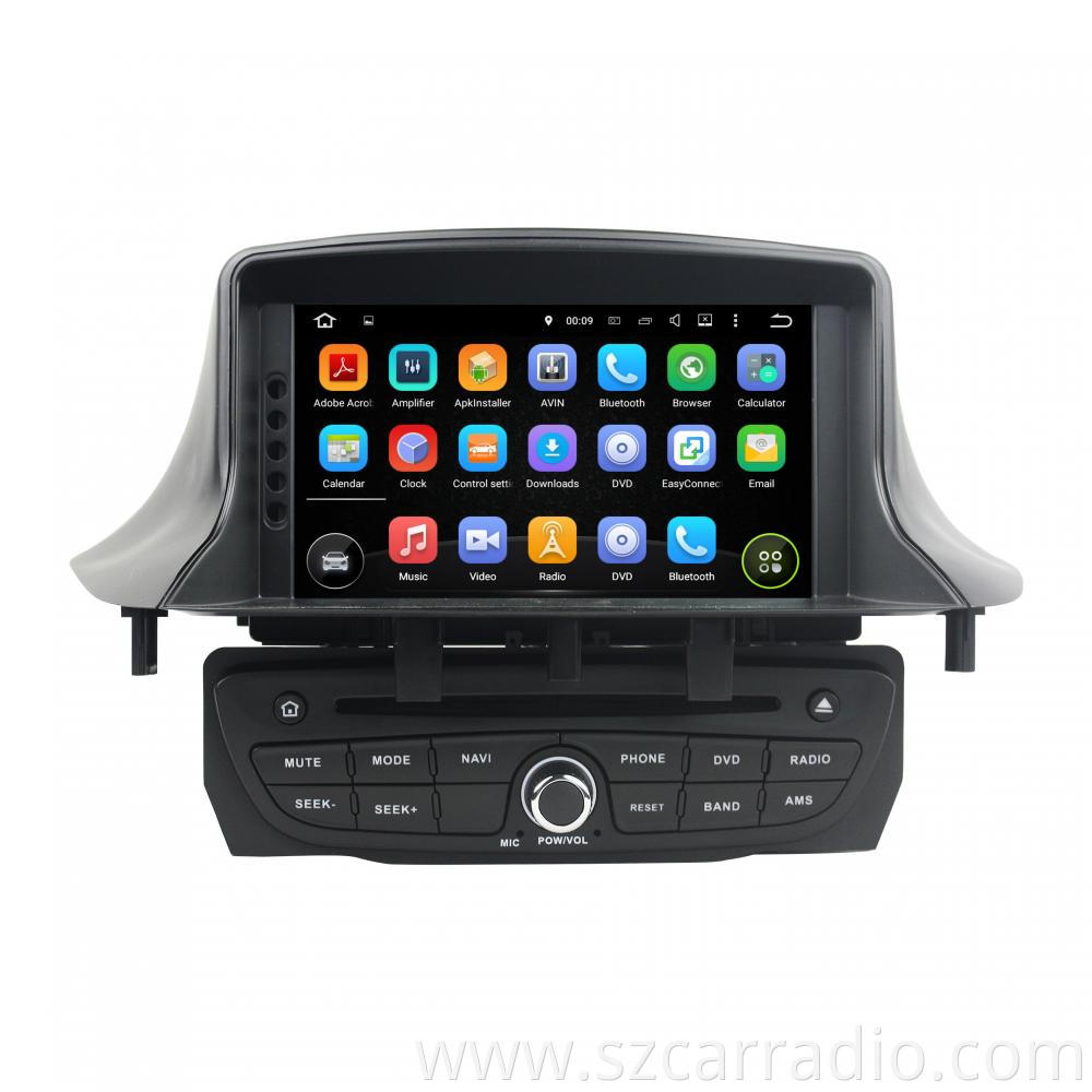 Octa Core Android 6 0 Car Dvd Gps For Renault Fluence Iii